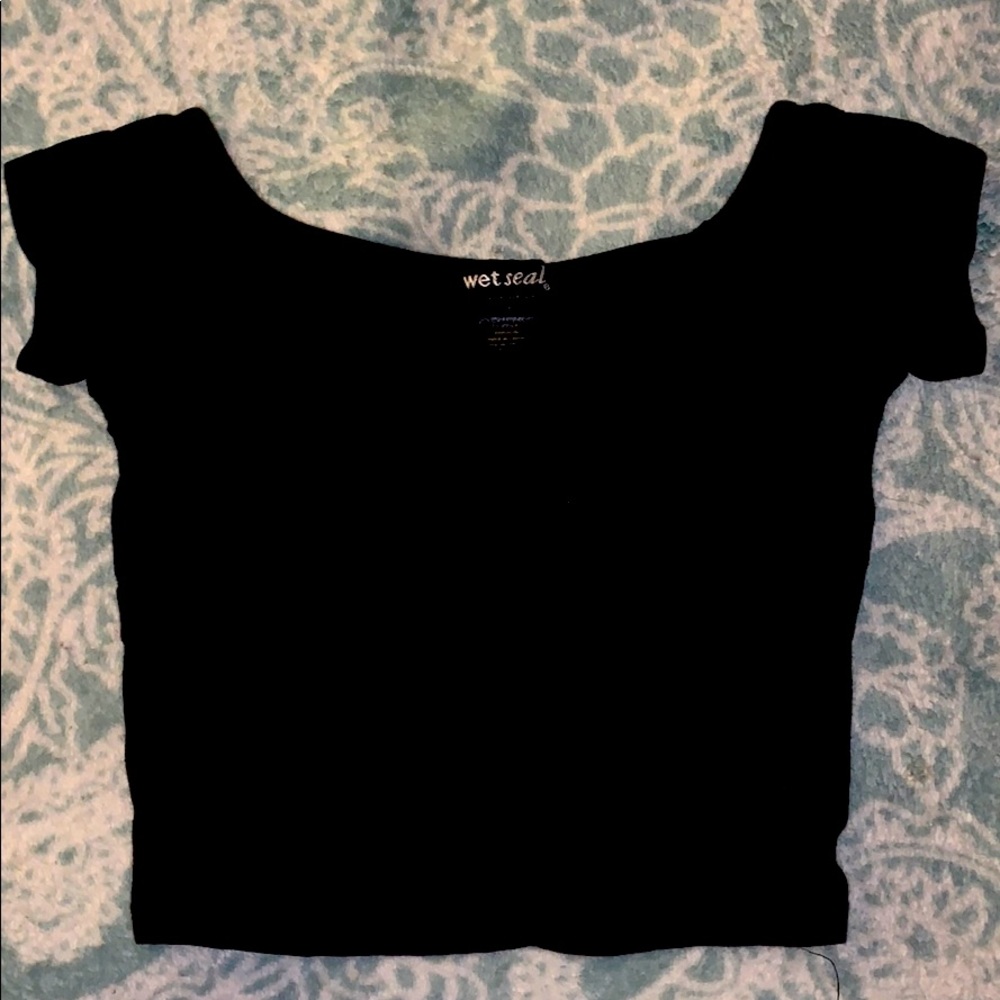 Black Crop Top